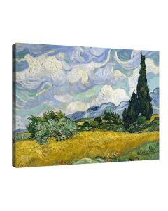 Винсент ван Гог - Житно поле с кипариси №6913